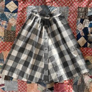 🌿Vintage Wool Plaid Skirt🌿